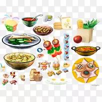 食品绘画-饮食剪贴画-食物-空若网 食品绘画-饮食剪贴画-食物-空若网