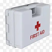 白色英文急救箱-空若网 白色英文急救箱-空若网