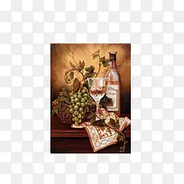 静物装饰厨房墙上水果油画-空若网 静物装饰厨房墙上水果油画-空若网