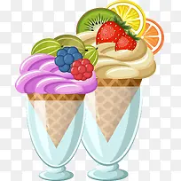 唯美多彩冰激淋-空若网 唯美多彩冰激淋-空若网