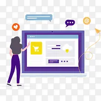 电脑网页设计原型-空若网 电脑网页设计原型-空若网