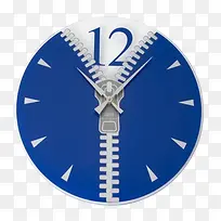 拉链创意钟表-空若网 拉链创意钟表-空若网