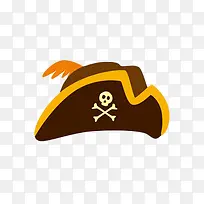 手绘卡通海盗帽子-空若网 手绘卡通海盗帽子-空若网