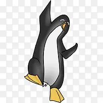 跳舞的卡通小企鹅-空若网 跳舞的卡通小企鹅-空若网