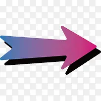 多彩渐变创意立体方向箭头矢量素-空若网 多彩渐变创意立体方向箭头矢量素-空若网