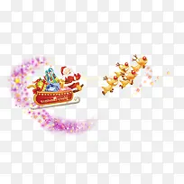 圣诞节鹿拉车素材-空若网 圣诞节鹿拉车素材-空若网