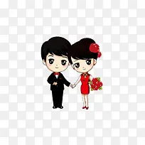 卡通人物结婚爱情-空若网 卡通人物结婚爱情-空若网