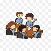 一个开会接电话男子-空若网 一个开会接电话男子-空若网