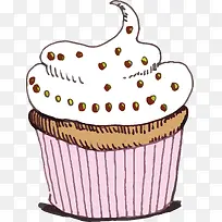 手绘奶油蛋糕-空若网 手绘奶油蛋糕-空若网