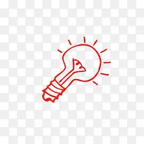 插画电灯泡-空若网 插画电灯泡-空若网