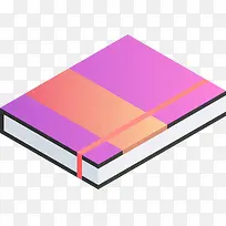 2.5D记笔记本子立体插画-空若网 2.5D记笔记本子立体插画-空若网