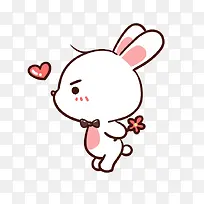 白色亲吻兔子-空若网 白色亲吻兔子-空若网