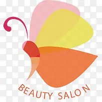 蝴蝶美容logo设计-空若网 蝴蝶美容logo设计-空若网