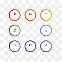 多圆应用图标-空若网 多圆应用图标-空若网