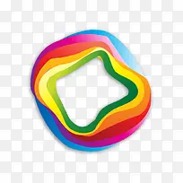 多彩形状矢量素材-空若网 多彩形状矢量素材-空若网