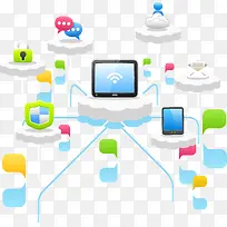 矢量云平台素材-空若网 矢量云平台素材-空若网