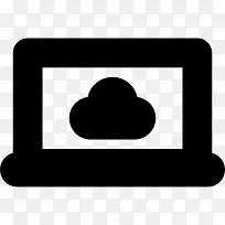 云在笔记本图标-空若网 云在笔记本图标-空若网