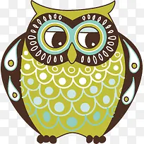 卡通手绘可爱猫头鹰-空若网 卡通手绘可爱猫头鹰-空若网