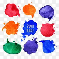 彩色墨点对话框-空若网 彩色墨点对话框-空若网