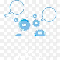 矢量蓝色按钮图表-空若网 矢量蓝色按钮图表-空若网