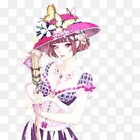 矢量上海滩舞女-空若网 矢量上海滩舞女-空若网