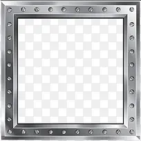 银色方形边框实物图-空若网 银色方形边框实物图-空若网