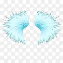 蓝绿色光效翅膀-空若网 蓝绿色光效翅膀-空若网