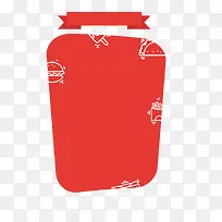 矢量卡通简洁扁平化红色边框-空若网 矢量卡通简洁扁平化红色边框-空若网