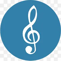 扁平化图标音符-空若网 扁平化图标音符-空若网