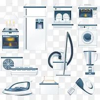 白色家电素材-空若网 白色家电素材-空若网