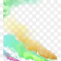 手绘创意幻彩烟雾背景-空若网 手绘创意幻彩烟雾背景-空若网