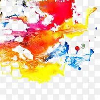 多彩水彩图案-空若网 多彩水彩图案-空若网