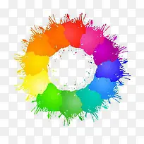 多彩水彩图案-空若网 多彩水彩图案-空若网