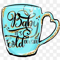 英文字母图案的杯子-空若网 英文字母图案的杯子-空若网