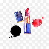 手绘口红矢量图免抠下载-空若网 手绘口红矢量图免抠下载-空若网
