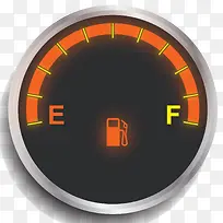 夜光矢量汽车燃油表-空若网 夜光矢量汽车燃油表-空若网