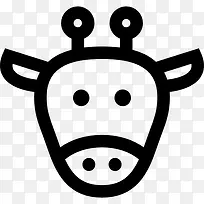 长颈鹿图标-空若网 长颈鹿图标-空若网