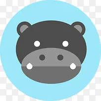 河马图标-空若网 河马图标-空若网