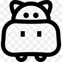 河马图标-空若网 河马图标-空若网