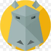 河马图标-空若网 河马图标-空若网