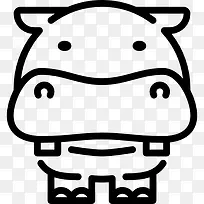 河马图标-空若网 河马图标-空若网