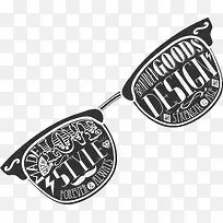 创意紫色设计矢量眼镜-空若网 创意紫色设计矢量眼镜-空若网