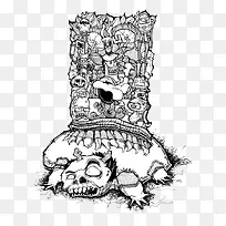 ��Լ�ڰײ廭�ڹ�-������