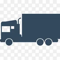 创意蓝色卡车-空若网 创意蓝色卡车-空若网