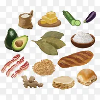 矢量食物-空若网 矢量食物-空若网
