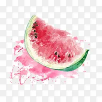 水彩西瓜-空若网 水彩西瓜-空若网