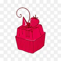 手绘糕点免抠下载-空若网 手绘糕点免抠下载-空若网