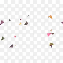 三角形立体漂浮形状效果-空若网 三角形立体漂浮形状效果-空若网