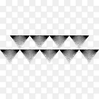 几何漂浮三角形立体三角形-空若网 几何漂浮三角形立体三角形-空若网