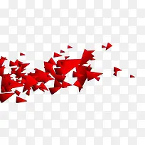 漂浮立体三角形-空若网 漂浮立体三角形-空若网